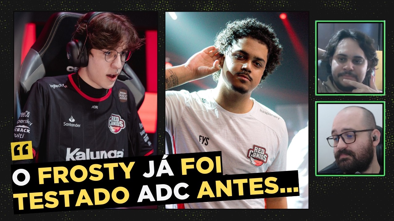 A RED Canids vai jogar com o Frosty no lugar do Rabelo contra a LOUD?