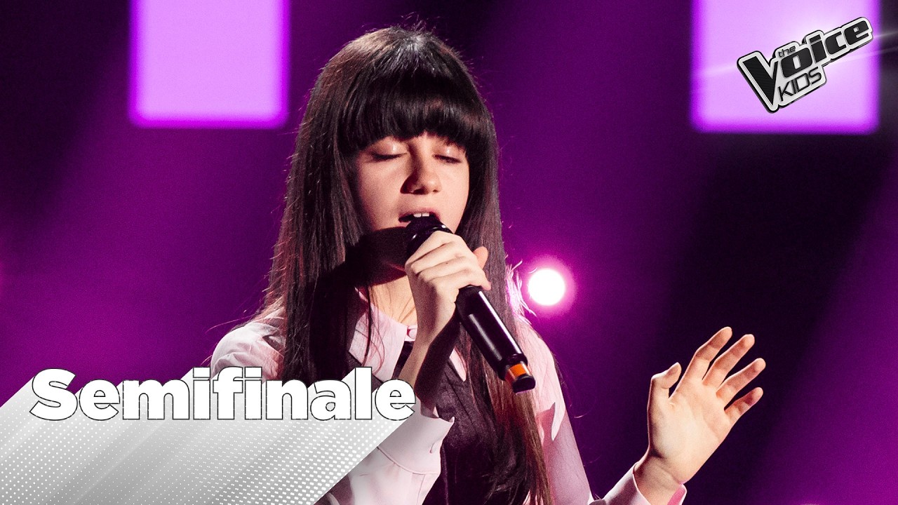 Alessia canta “Comunque andare” di Alessandra Amoroso | The Voice Kids Italy Semifinale