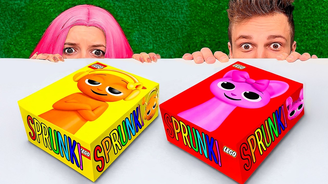 ¡¡No abras el set de LEGO de TODOS LOS SPRUNKI a las 3:00 AM!!
