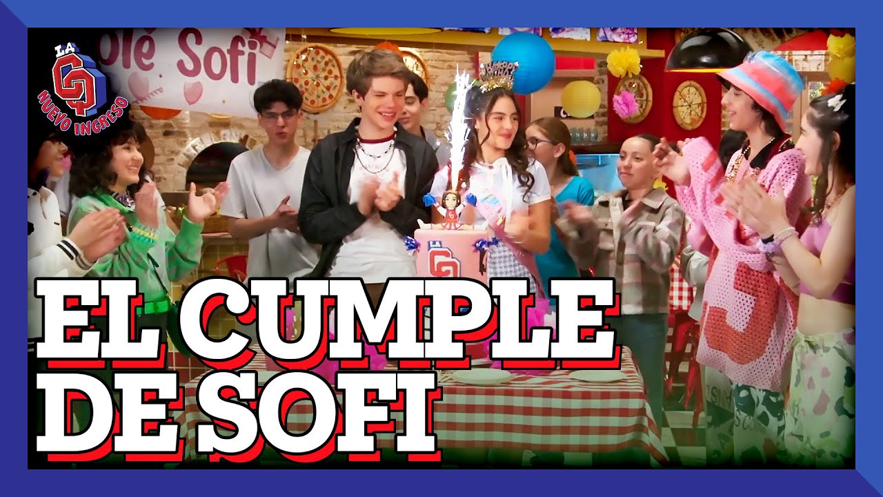 La FIESTA de cumplea&ntilde;os SORPRESA de Sofi | La CQ Nuevo Ingreso | C10 T2