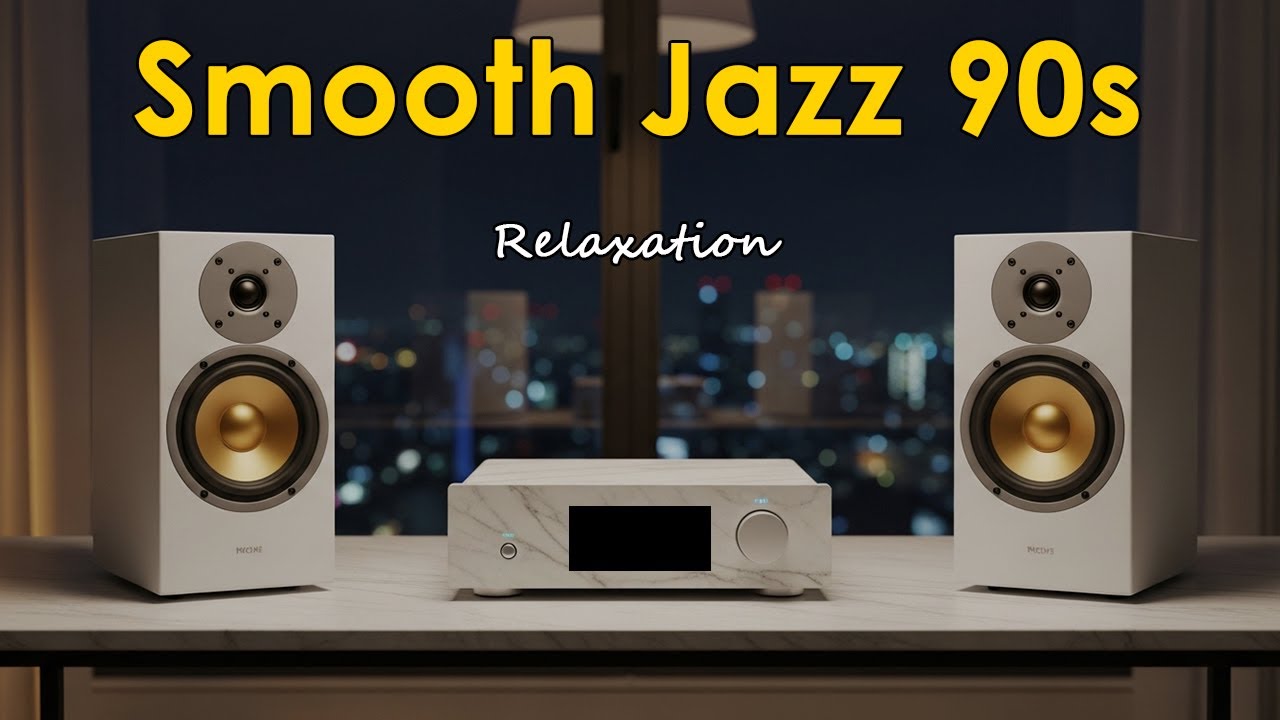🎷 Smooth Jazz 90s x Relaxation | Calm Cafe Vibes for Study, Chill Moments & Deep Relaxation