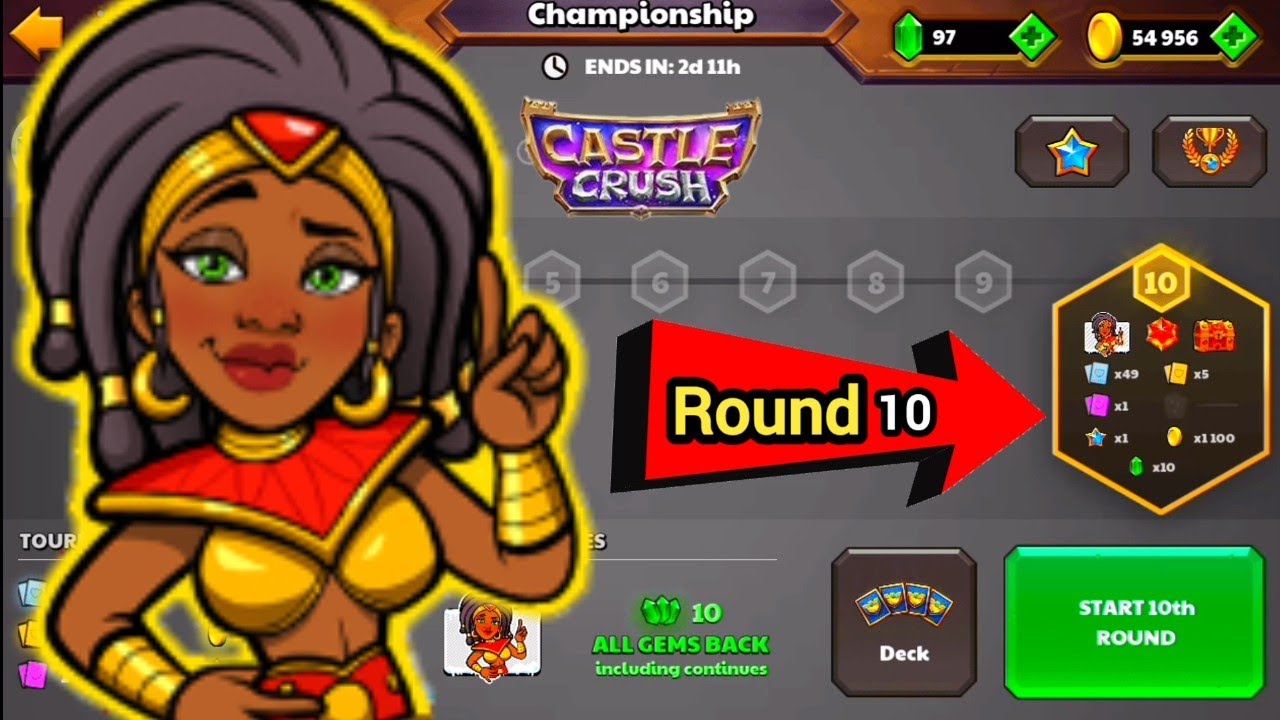 Legendary Archer Queen Grand Tournament Battle! Castle Crush