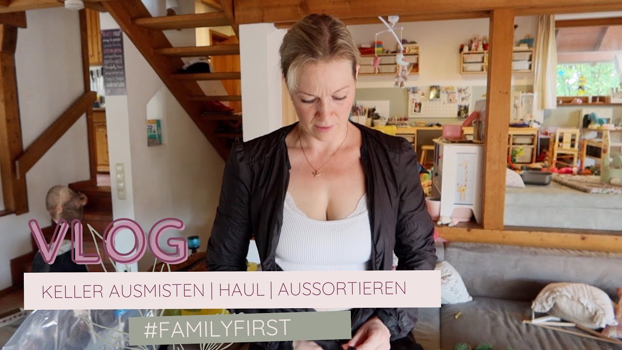 Ausmist Vlog 2 | Unser Keller wird entrümpelt | Haul