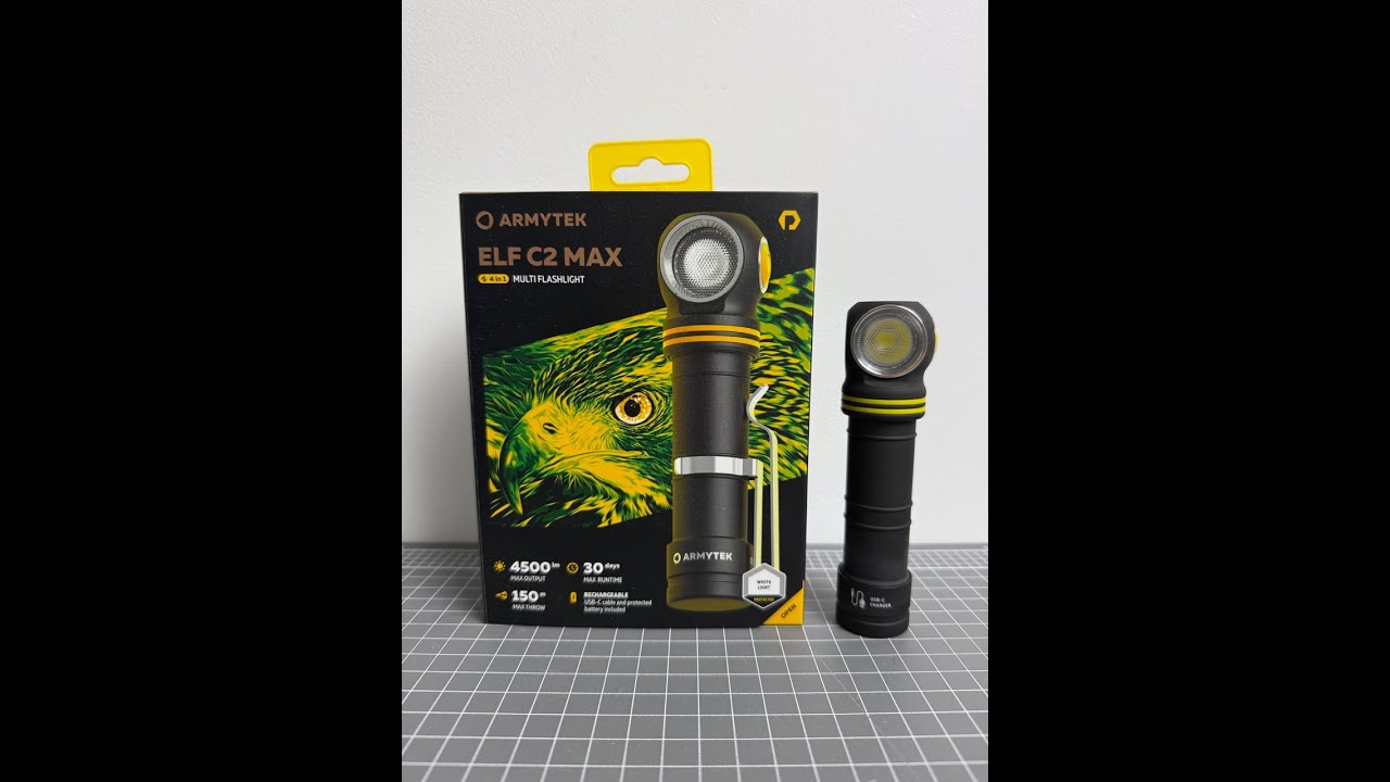 Armytek ELF C2 MAX Headtorch #fishing #edcflashlight #edc