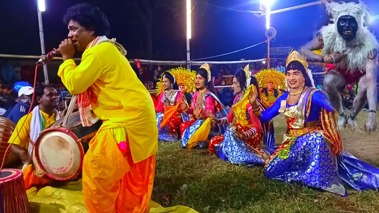 বাপরে বাপ সখি নাচেও হনুমান/Royal chhau academy/Sukhen daktar chhau nach/sokhi nach/star purulia