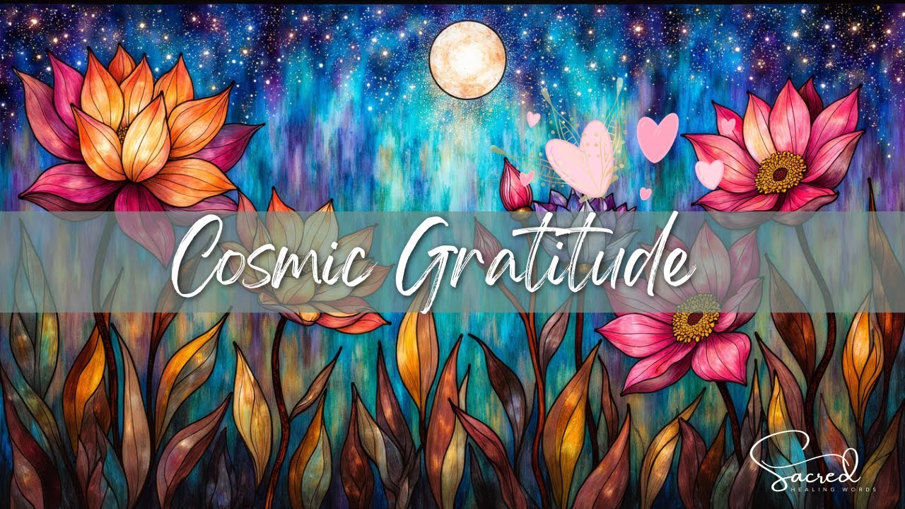 Cosmic Gratitude 🌌 | Thank You Universe | Gentle Manifestation Affirmations