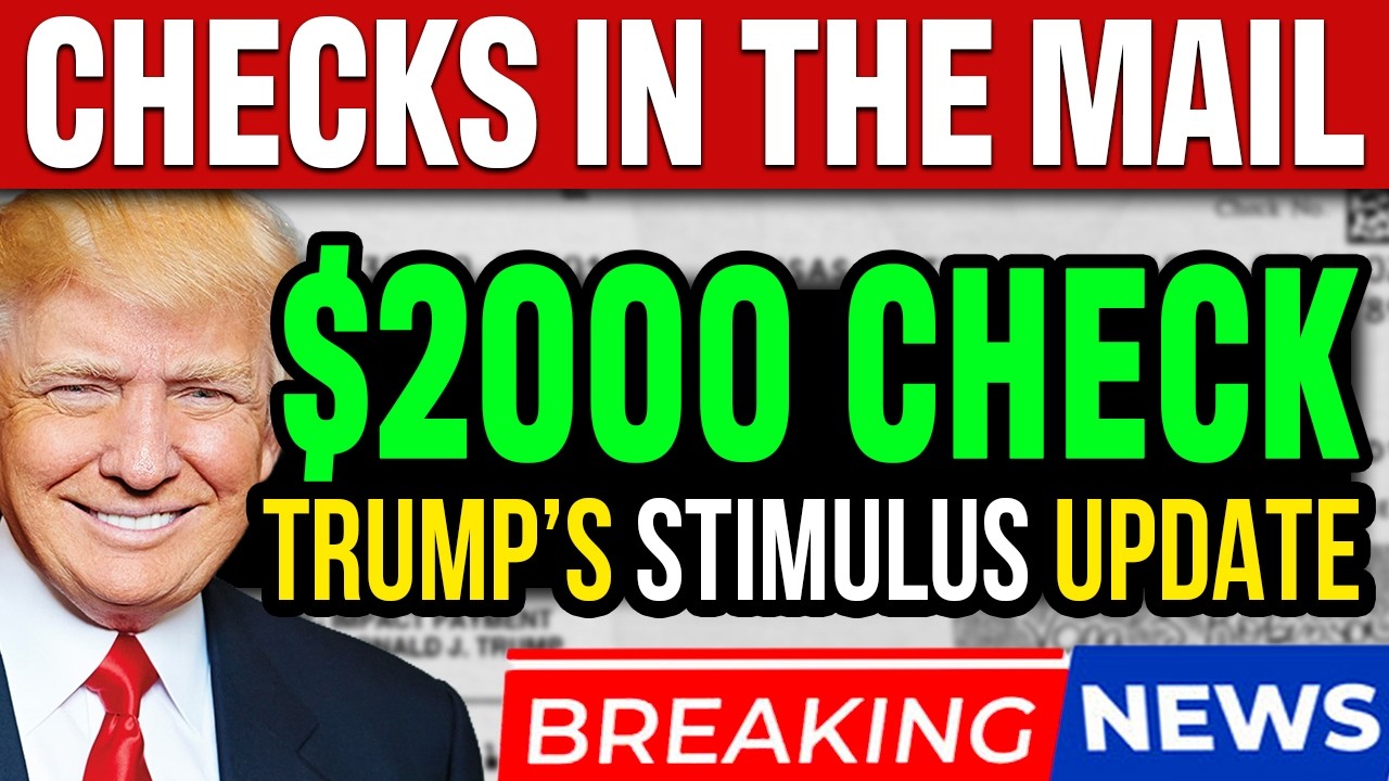 Чеки по почте! Обновленная информация о выплате Трампом 2000 долларов в рамках программы стимулир...