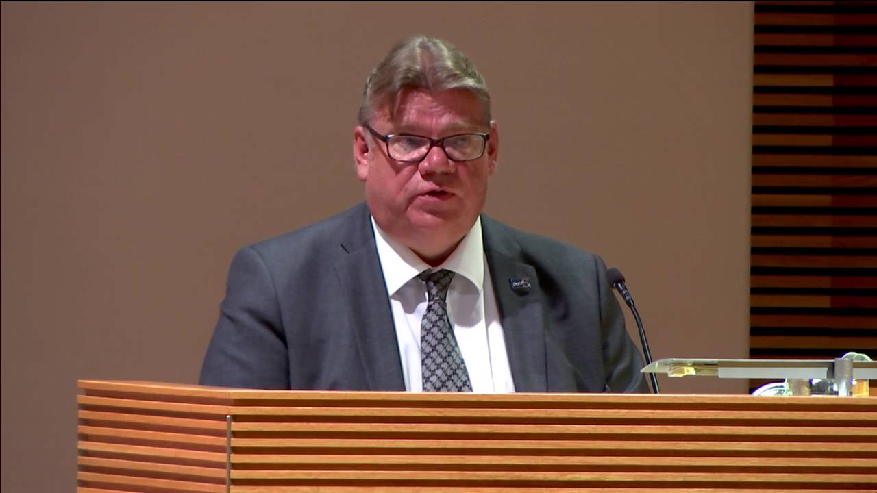 Ulkoministeri Timo Soinin puheenvuoro