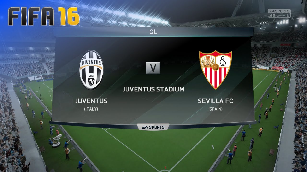 FIFA 16 - Juventus vs. Sevilla FC @ Juventus Stadium (Season '16/'17)