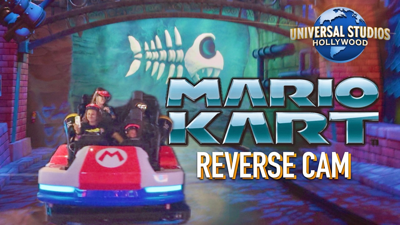 REVERSE CAM: Mario Kart Bowser's Challenge (4K)