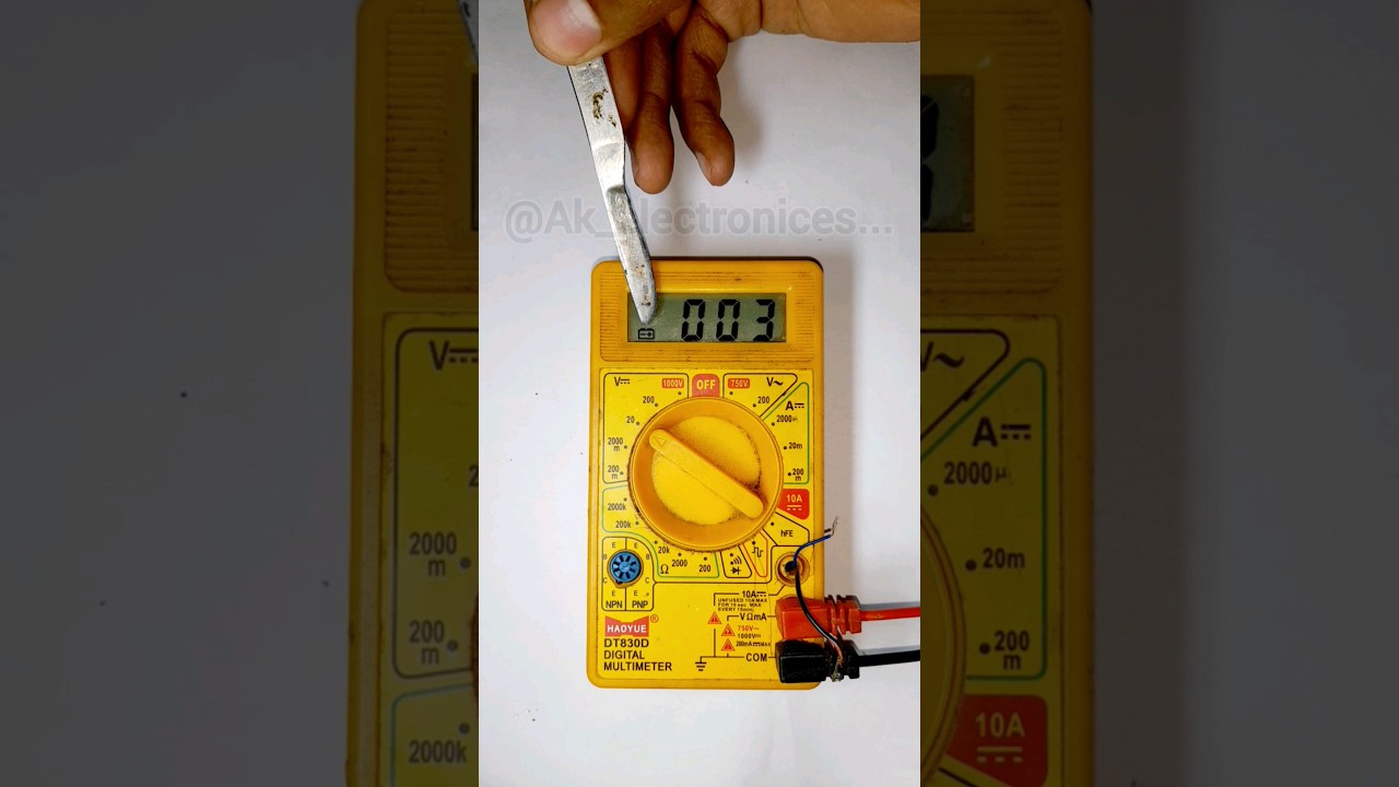 Multimeter wrong volt sowing problem solved #youtubeshorts #shorts