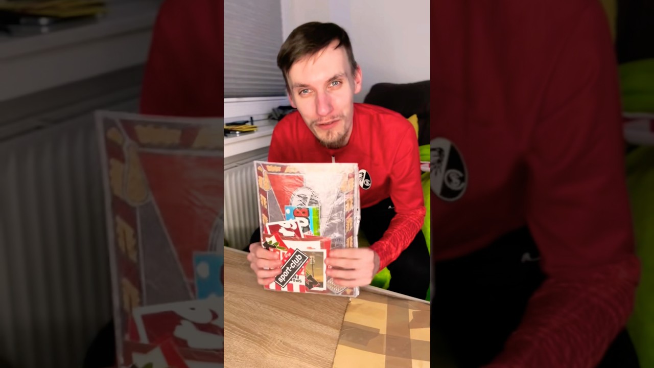 NEUE Aufkleber auspacken!🤩 #scfreiburg #freiburg #aufkleber #ultras #shorts #shortvideo #opening