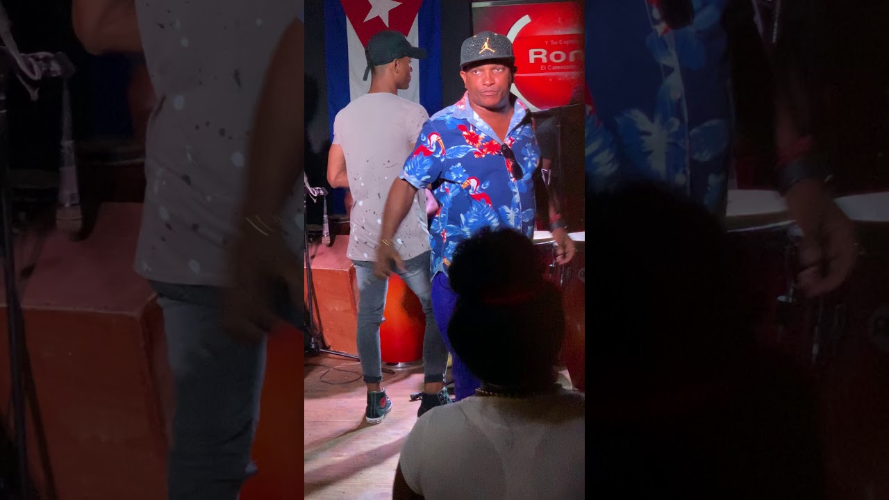 Ronald y su explosion Rumbera 17 mai 2019 19h13 La Havane Cuba .Habaneciendo entre galiano i neptuno