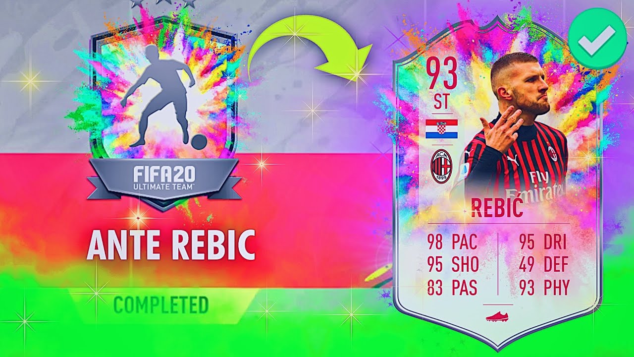 93 'SUMMER HEAT' REBIC SBC CHEAPEST SOLUTION - #FIFA20 93 Ante Rebic Summer Heat SBC Cheap Way