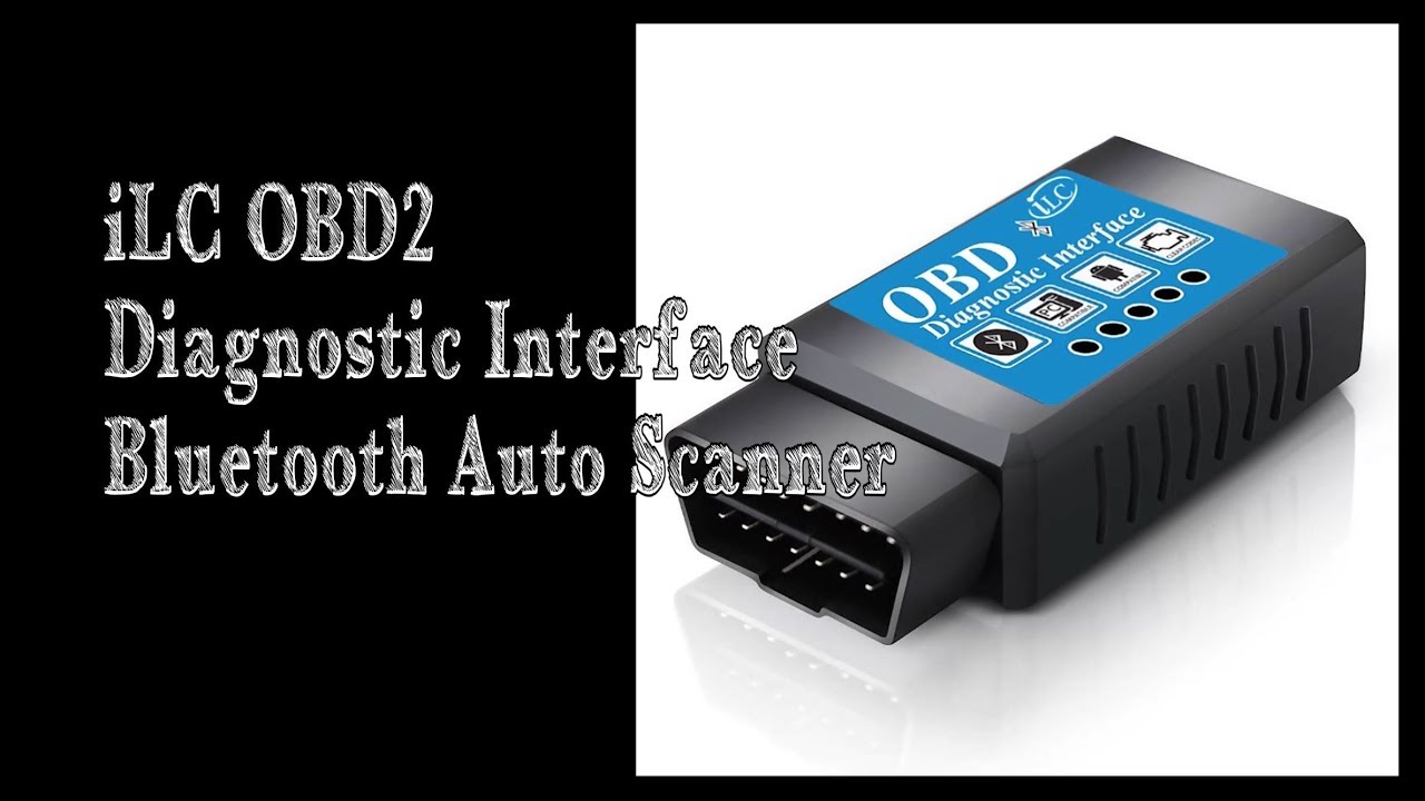 iLC OBD2 Bluetooth Auto Scanner Diagnostic Tool