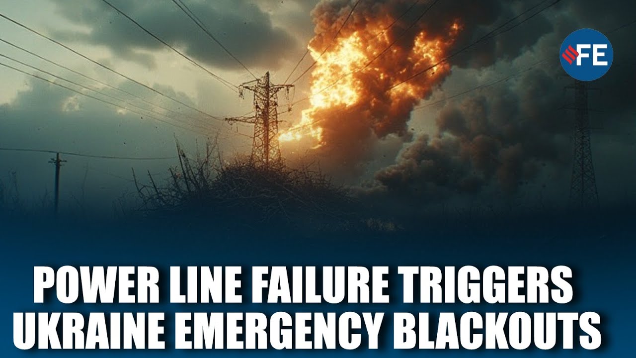Power Line Failure Triggers Emergency Blackouts Across Ukraine