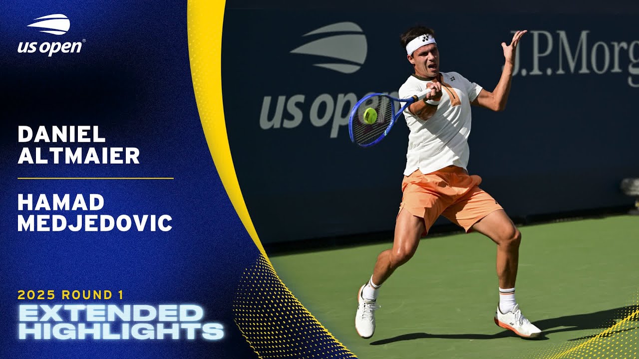 Daniel Altmaier vs. Hamad Medjedovic Extended Highlights | 2025 US Open Round 1