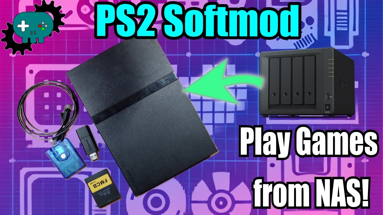 Softmod a PS2 & Run Games Over Ethernet!