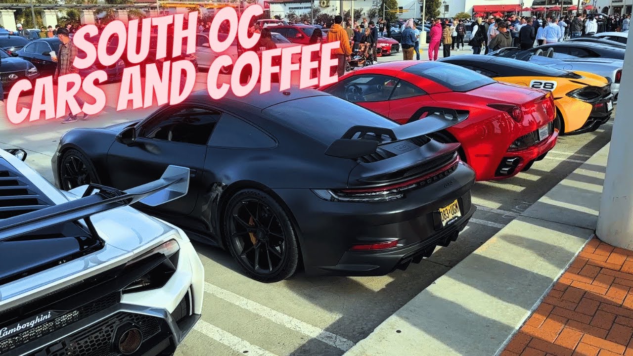 BEST CARS AND COFFEE EXITS EVER?! | DRIFTING, CRAZY PULLS,  BURNOUTS, South OC Cars and Coffee