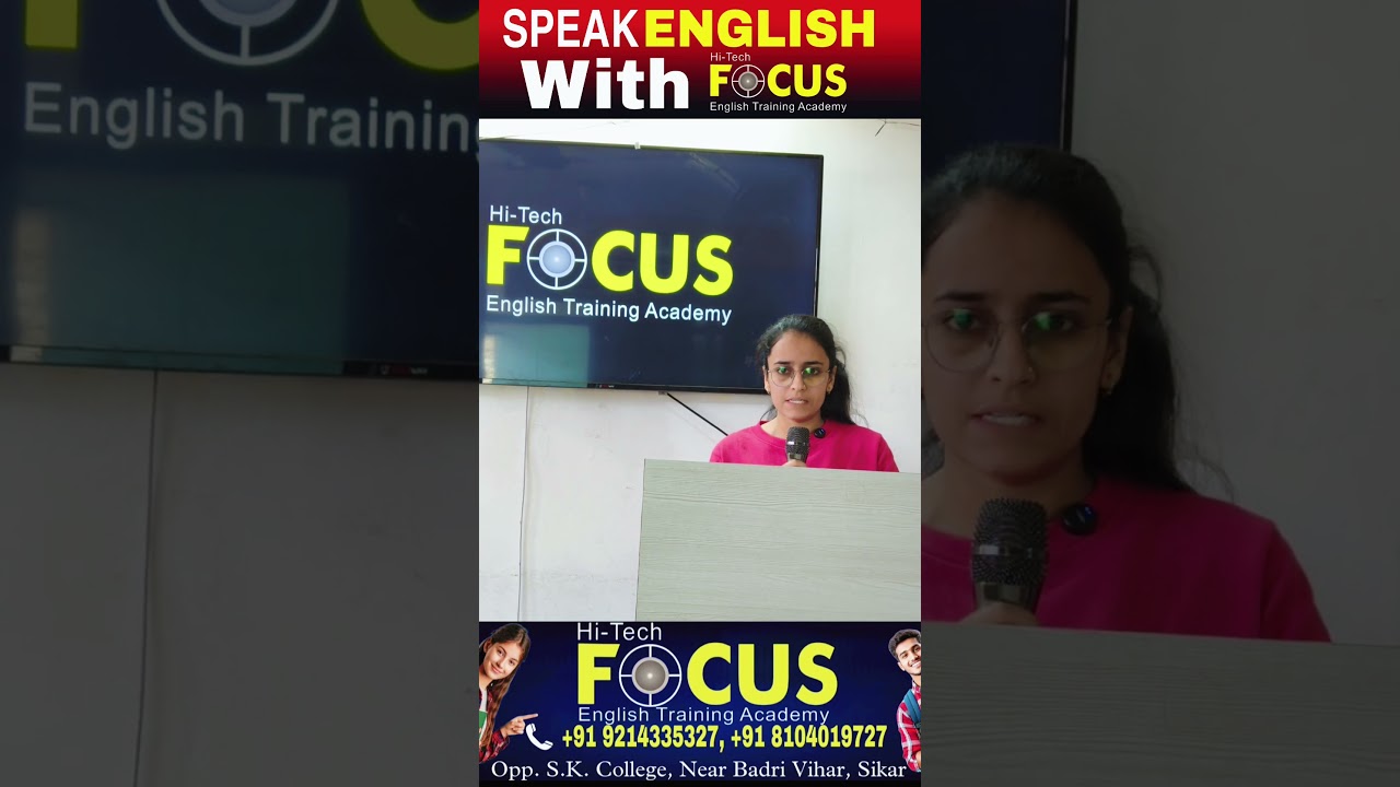 Presentation By a Medicals Student| English training centre | Comunication Skills |