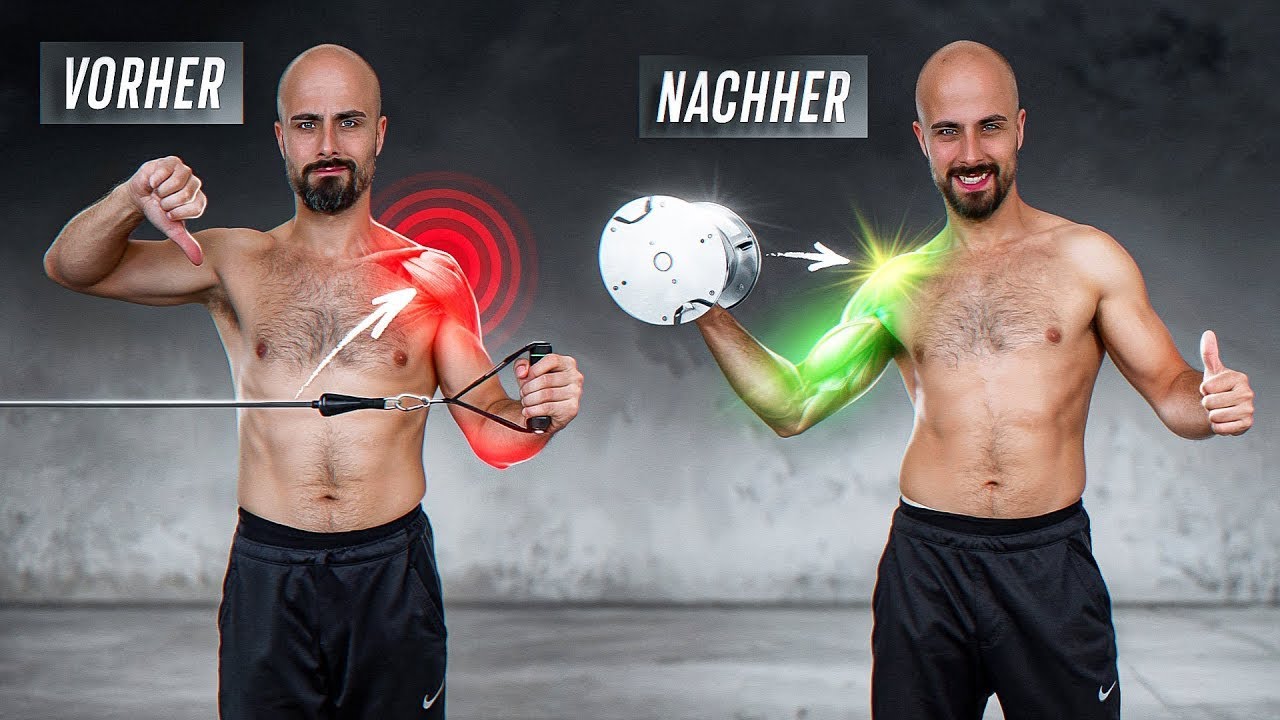 Schulterschmerzen | Diese Bizepsübung ist besser als JEDE Theraphie!