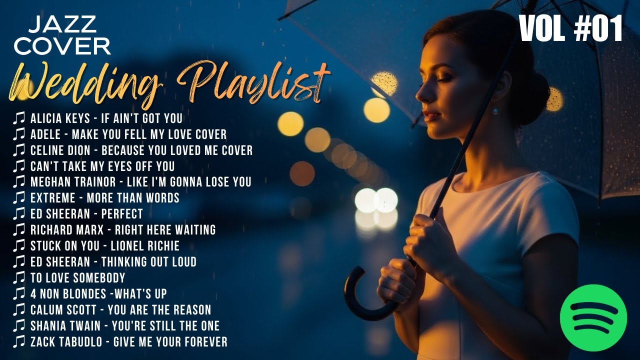 [PLAYLIST] Romantic Wedding Jazz Cover 2026 - Celine Dion - Adele