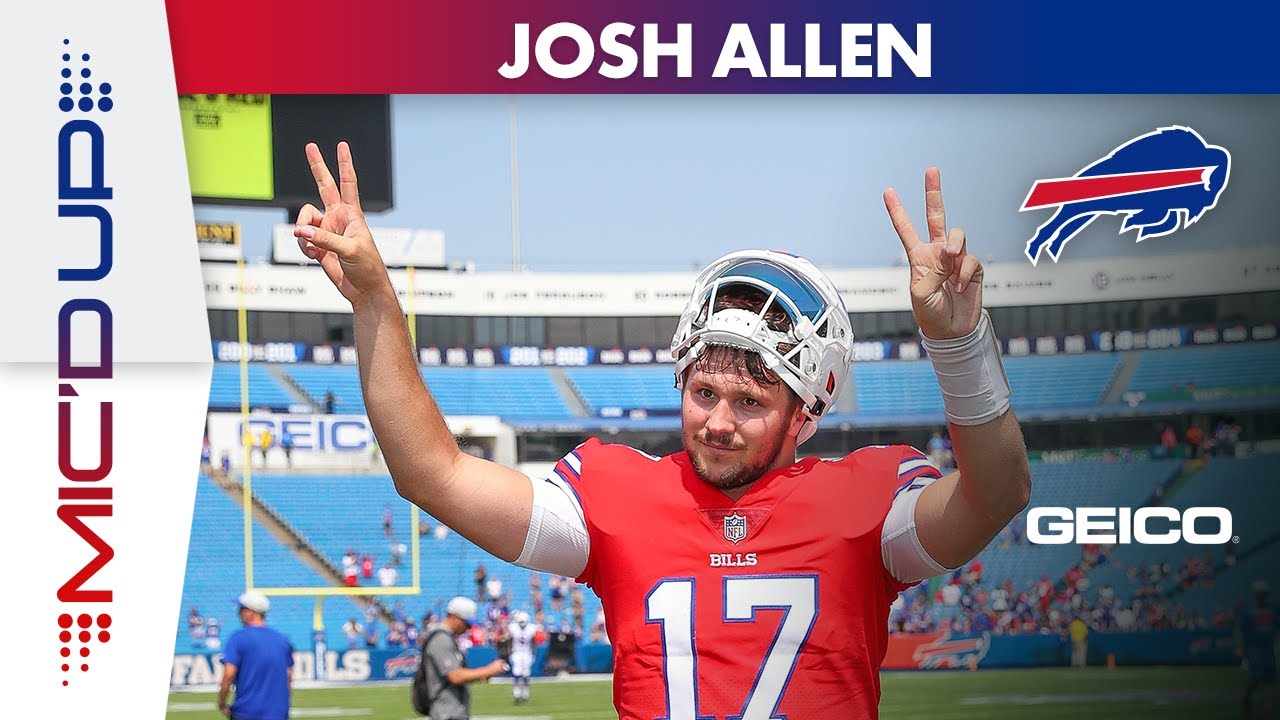 Josh Allen Mic'd Up for Training Camp! | Buffalo Bills