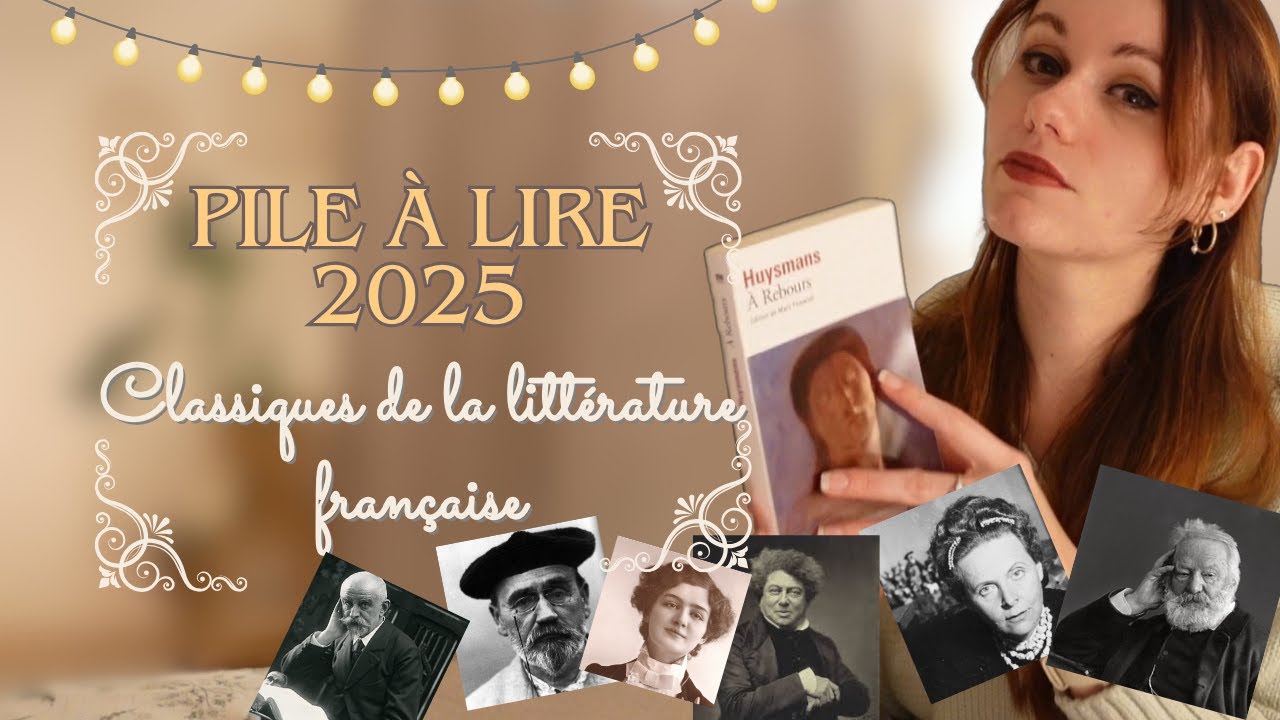 Lire en 2025  | 10 auteurs et autrices de littérature française 📚