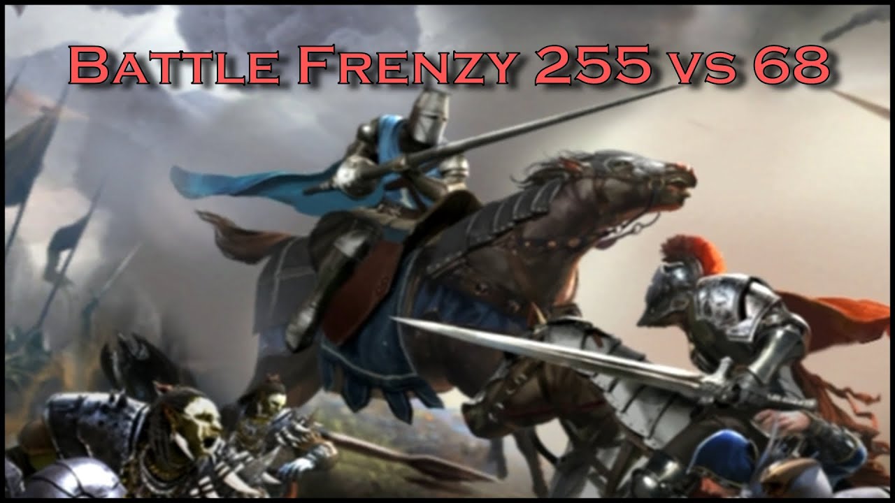 Battle Frenzy 255 vs 68 | War and Order