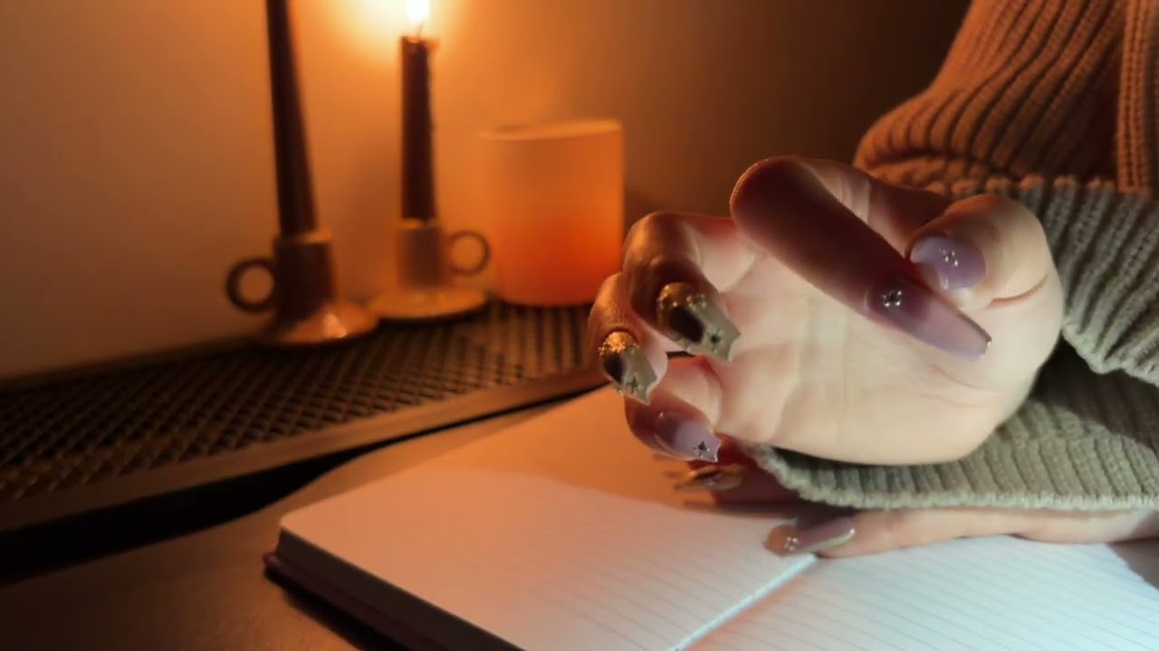قراءة .. بصوت هادي 😴⏳🤎ARABIC ASMR