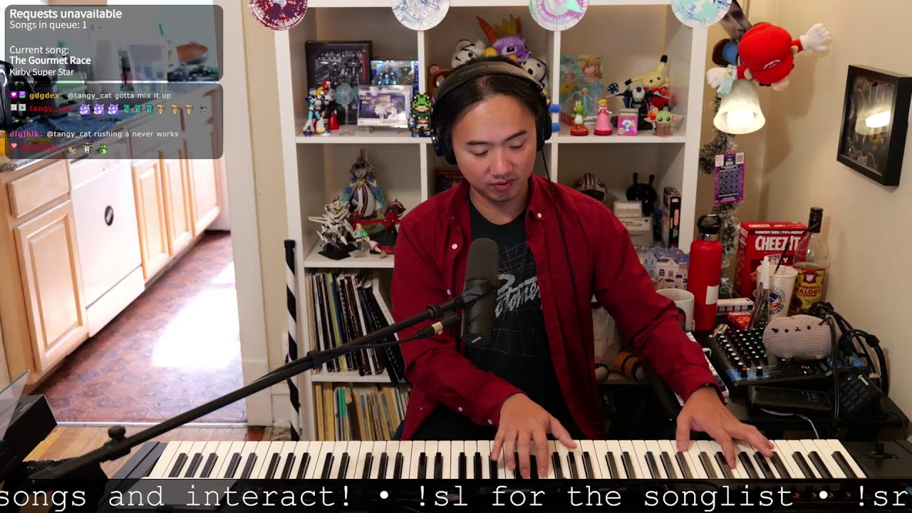 Video Game Music (VGM) on Piano, from Twitch! Request at bit.ly/jer-songlist