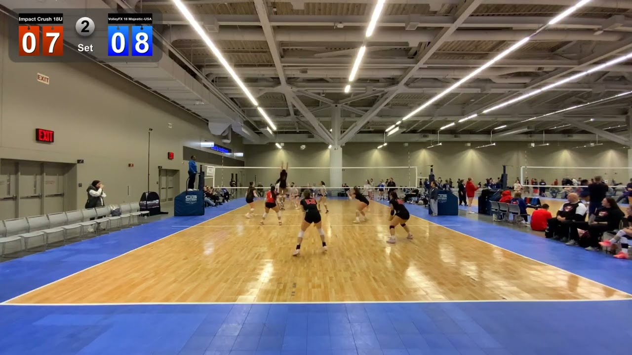Impact Crush vs VolleyFX Majestic 18U set 2