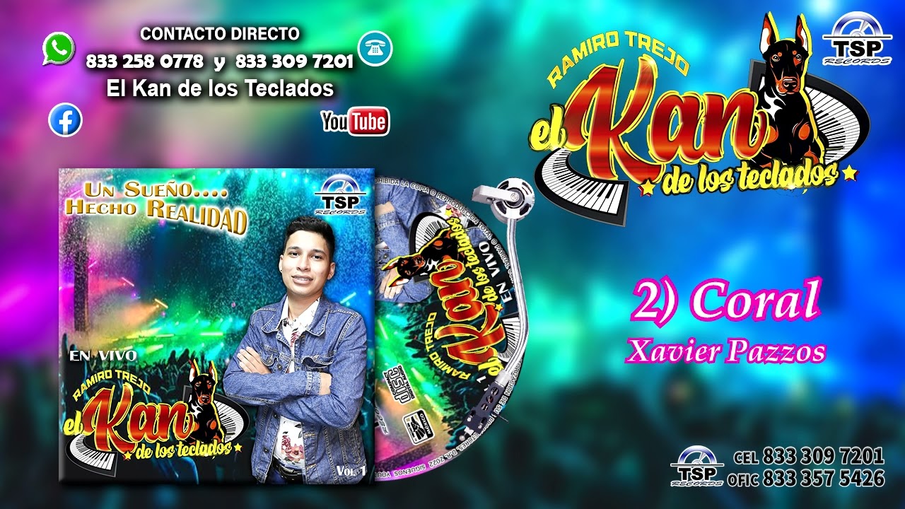 Coral - EL Kan de los Teclados En Vivo Vol 1 (cover Xavier Pazzos) 2022