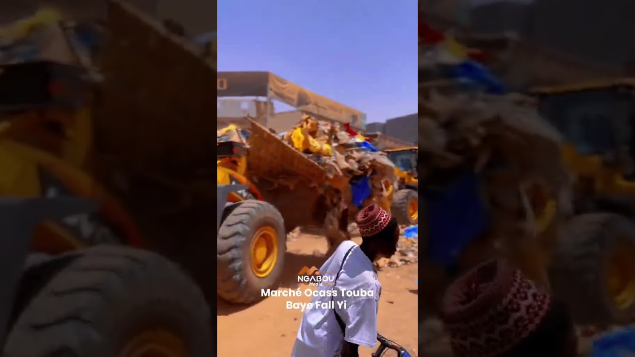 Touba marche ocass Baye fall YI ak marchand  ambulan YI #viral #sports