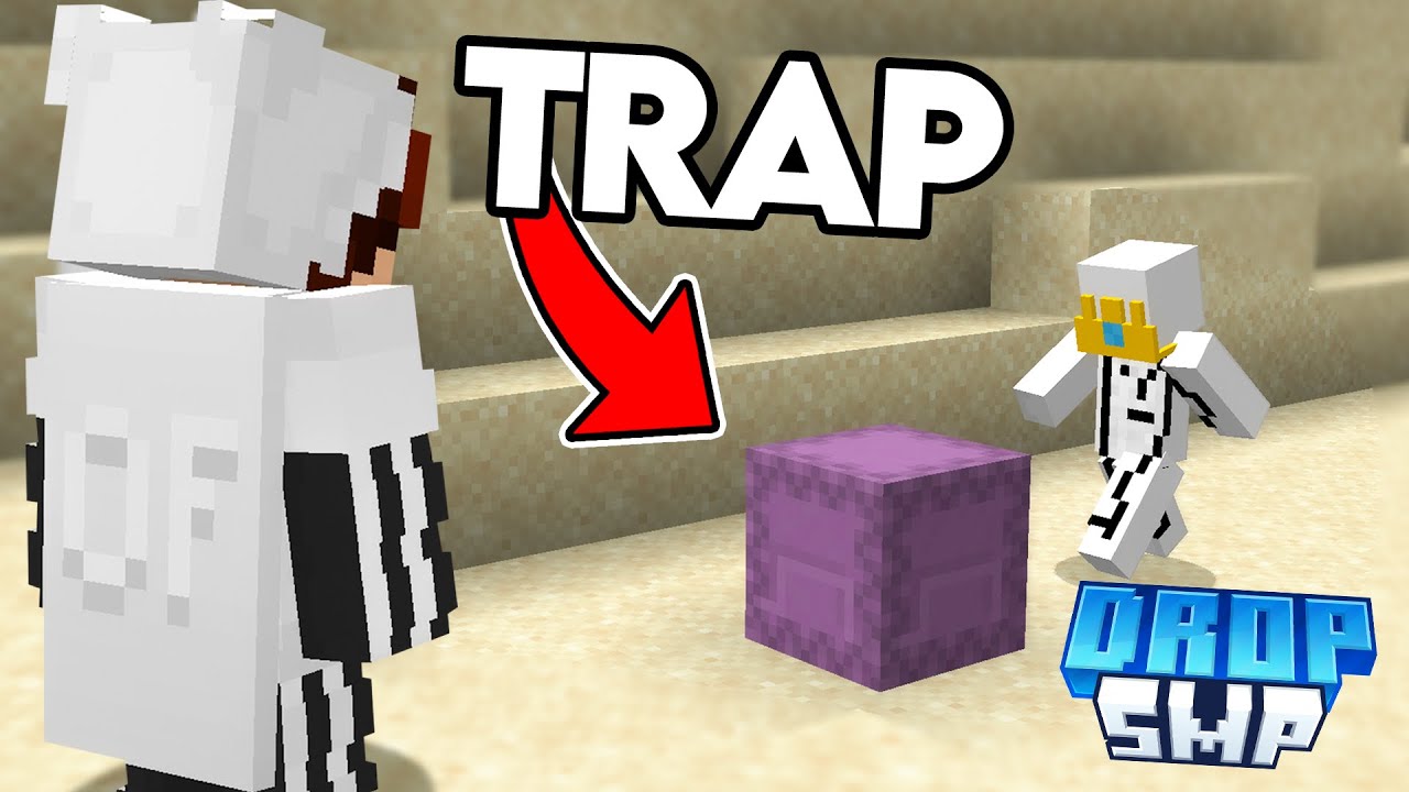 JAK ZABIŁEM TEGO GRACZA UŻYWAJAC TRAPA NA DROP SMP