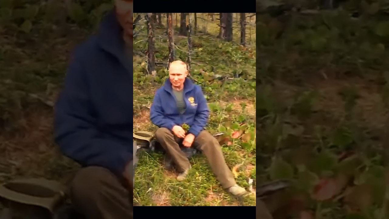 After a high profile job, you need vacation like this #putin #vacation #job