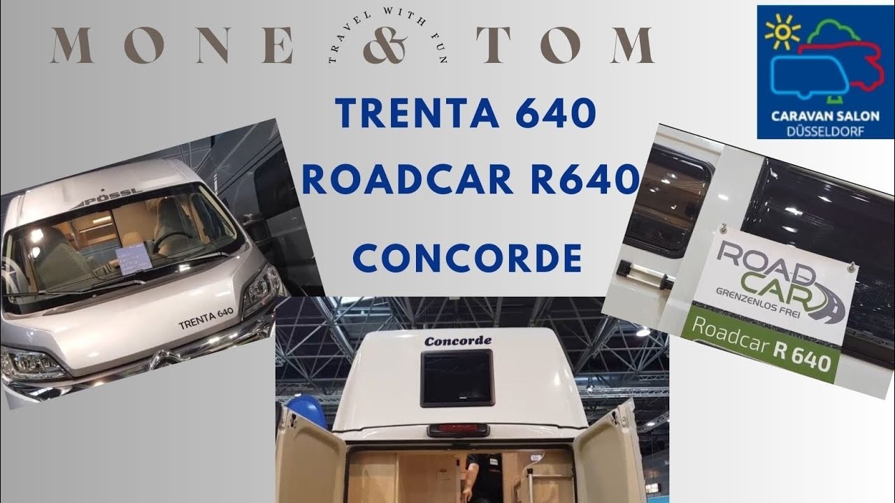Pössl , Trenta 640 , Roadcar ,Concorde auf dem Caravan Salon 2023