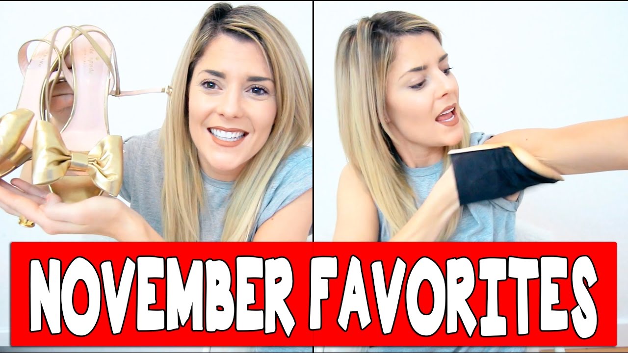 NOVEMBER FAVORITES // Grace Helbig