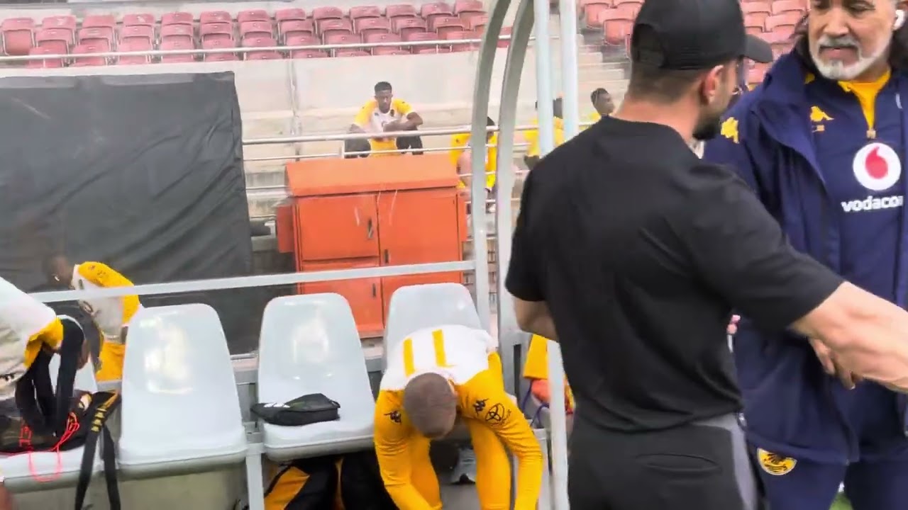 Kaizer Chiefs Players getting ready for training | Caf confederations Cup