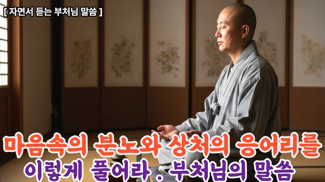 마음속 분노와 상처의 응어리 이렇게 풀어내라ㅣ부처님 말씀