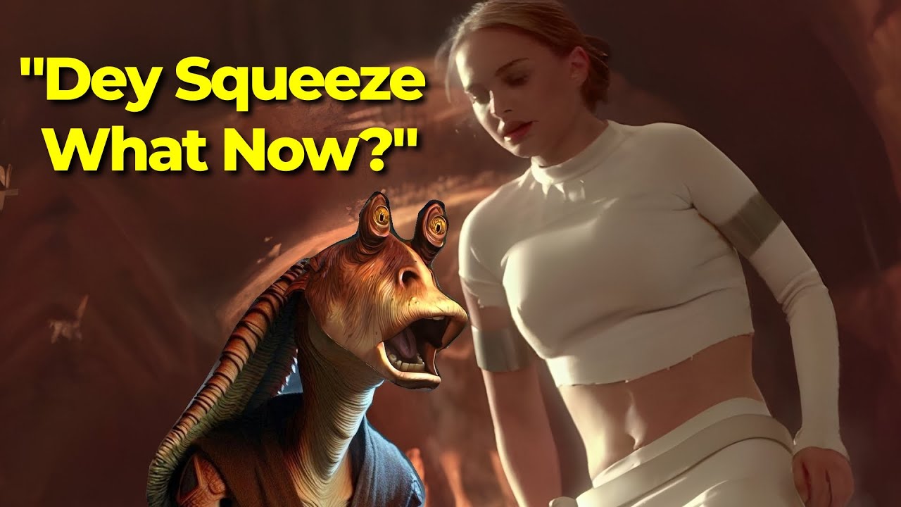 Jar Jar doesn't get MILK!