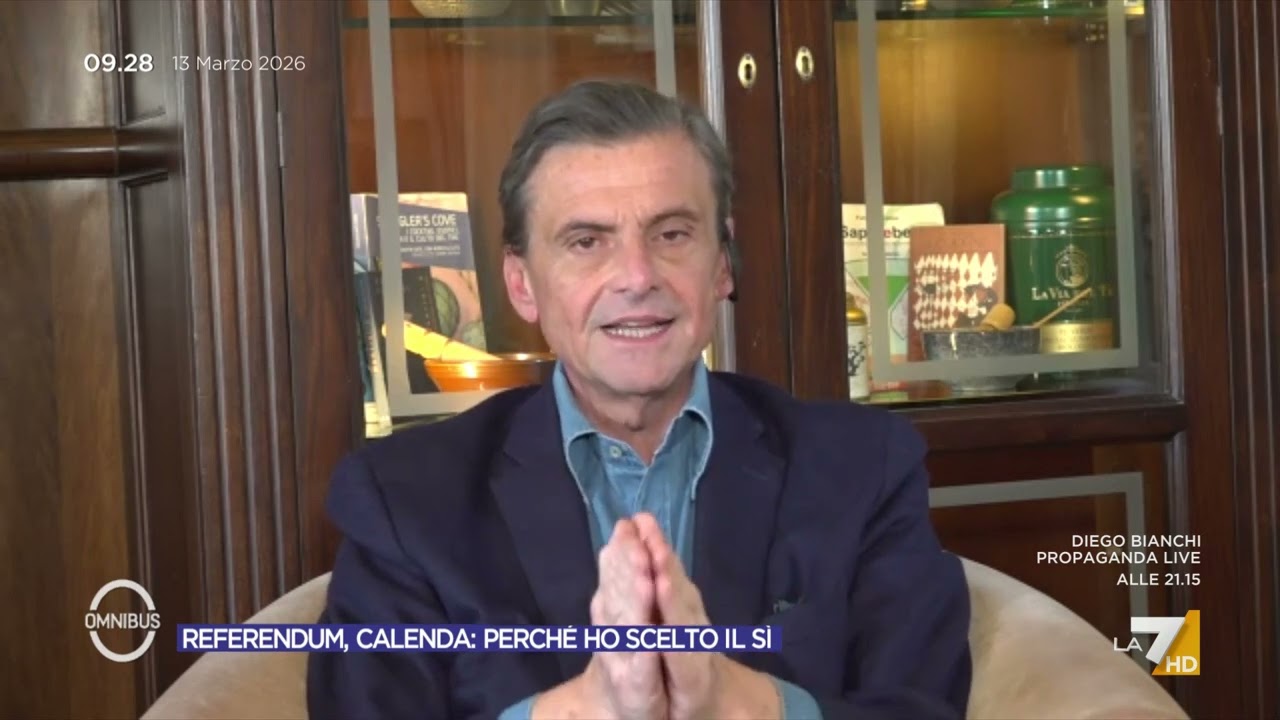 Referendum Giustizia, Calenda: 