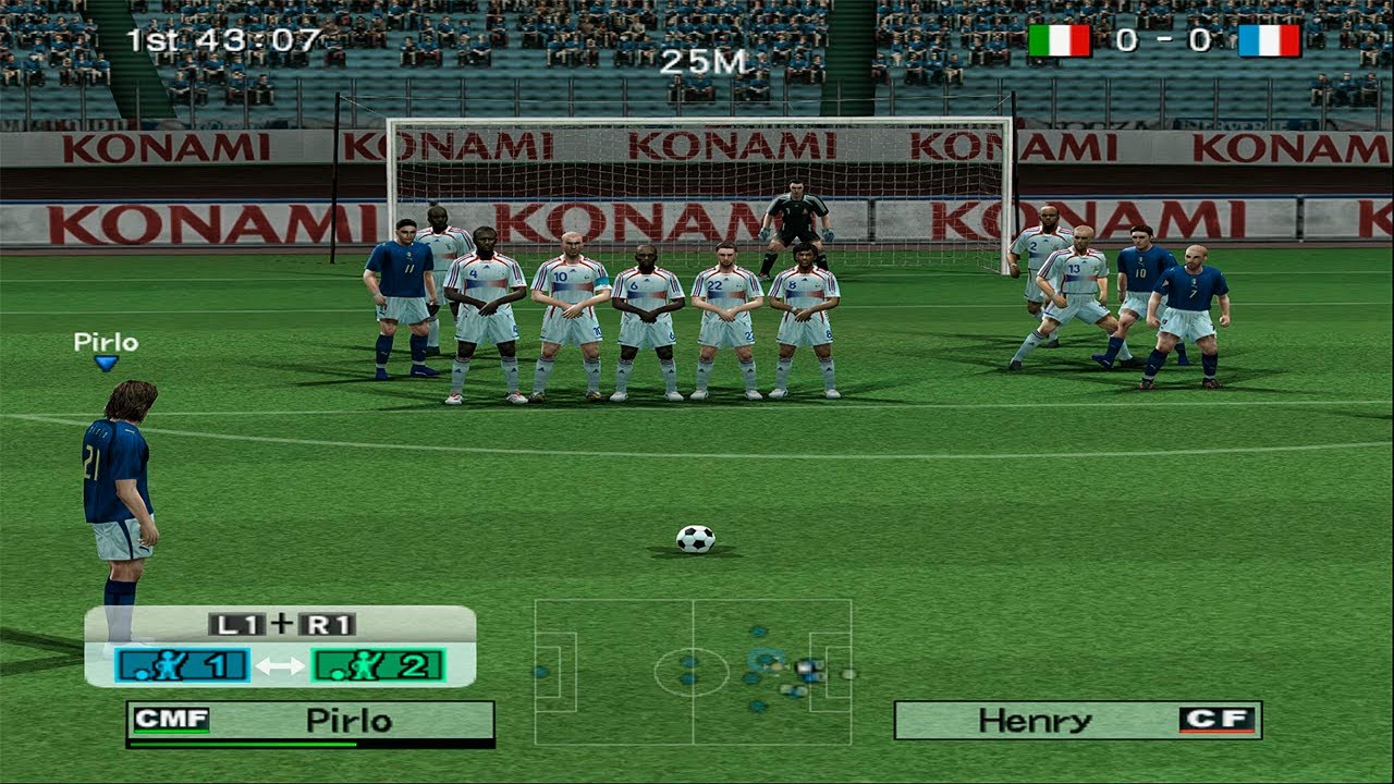 PES 6 - Italy vs France
