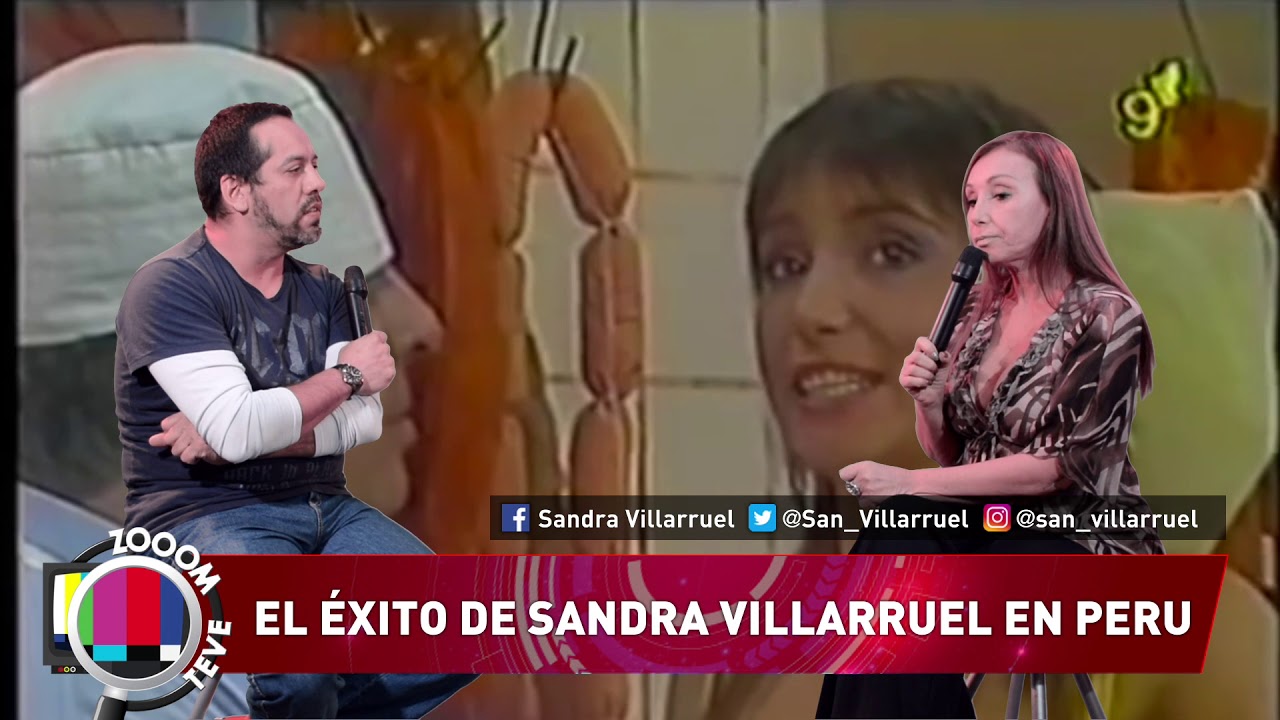 Sandra Villarruel, una actriz con todas las letras en Zooom Teve