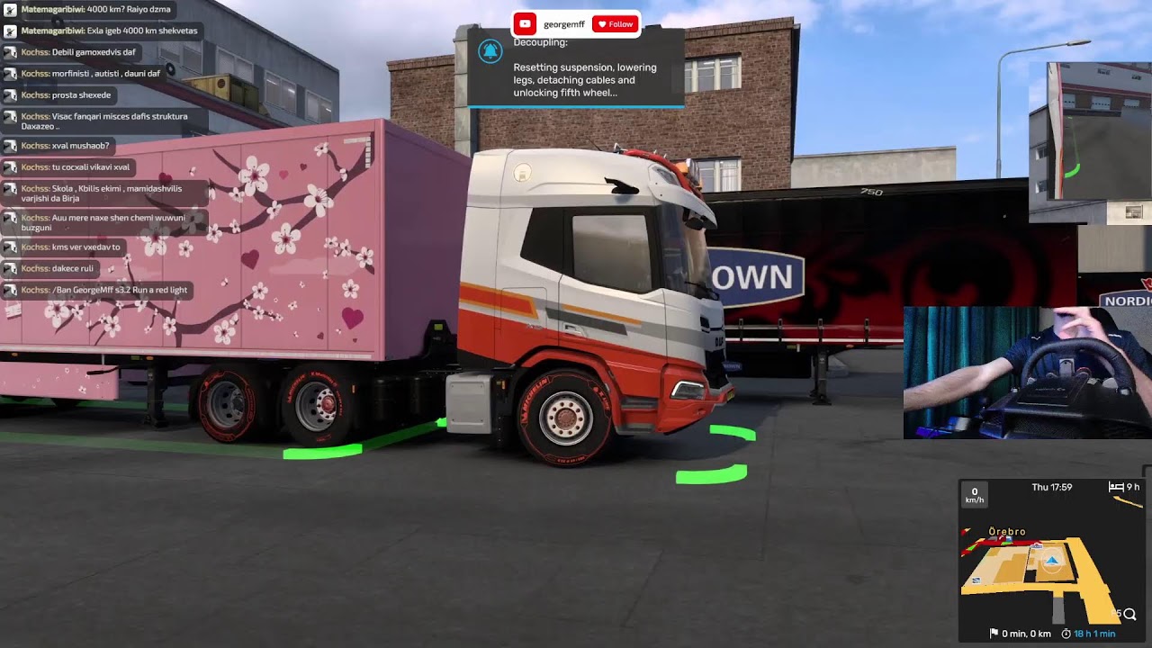 😅 One More Delivery… Famous Last Words | ETS2 Live /W Logitech G29 + H Shifter
