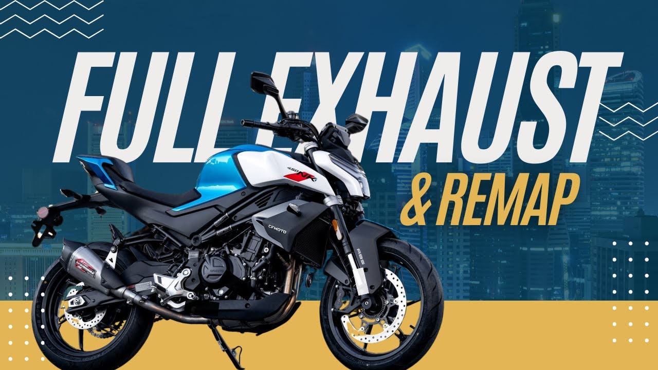 450NK Full Exhaust and Remap