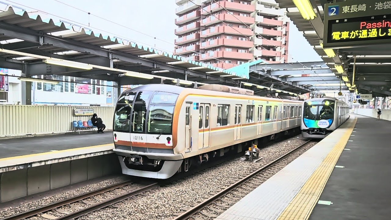 【西武池袋線】池袋方に東京メトロ車10両各停が入線した珍しい代走