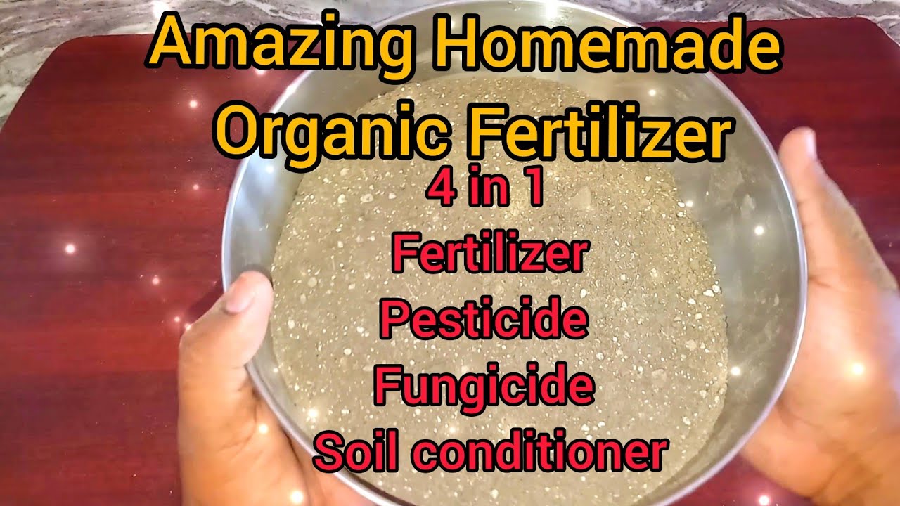 Homemade Organic fertilizer 18:16:14 NPK - Amazing Plant food
