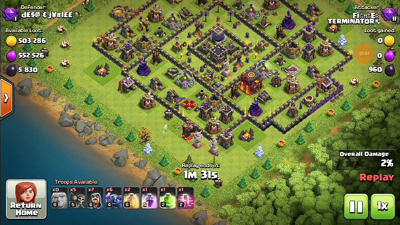 Dark Elixir farming with pekka