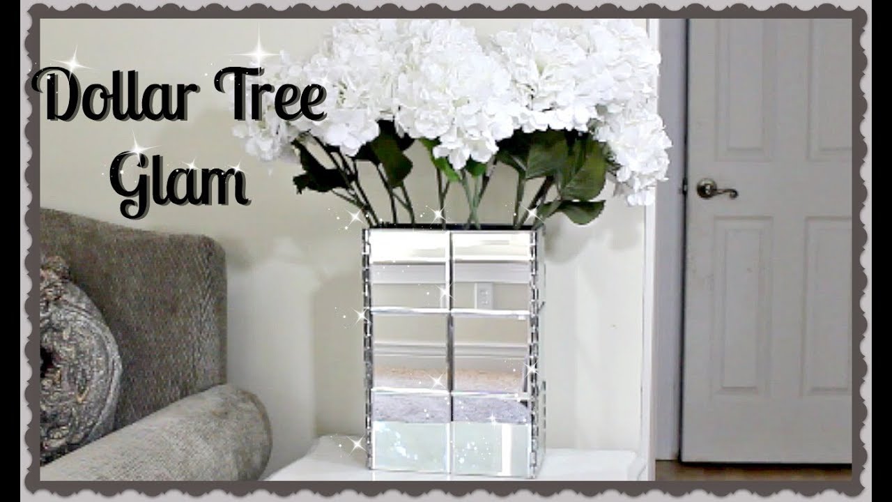 🍃💎Dollar Tree Glam Vase DIY💎🍃